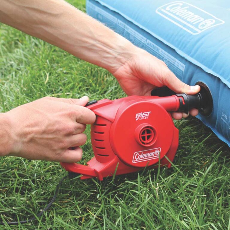 Pompe à Air Coleman QuickPump 120V Pour Matelas - Modèle #2000017847, Testée