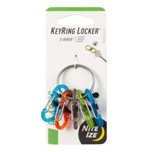 Llavero Nite Ize KRGP-11-R3 KeyRing Locker S-Biner PLA