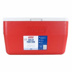 Hielera Coleman 48QT Chiller 2209886 Red