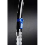 Aletas TYR LVMSF L 422 Voyager Mask Snorkel Set BL/BK - Image 6
