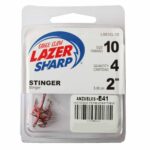 Anzuelo Eagle Claw L951GH-10  #10 Lazer Sharp Stinger 4PCS