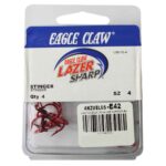 Anzuelo Eagle Claw L951G-4  #4 Lazer Sharp Stinger 4PCS
