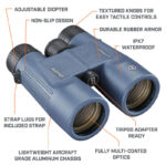 Binocular Bushnell 158042R 8X42 H2O Dark Blue Roof - Image 4