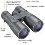 Binocular Bushnell BB1050W Legend 10x 50 Roof BLK - Image 6