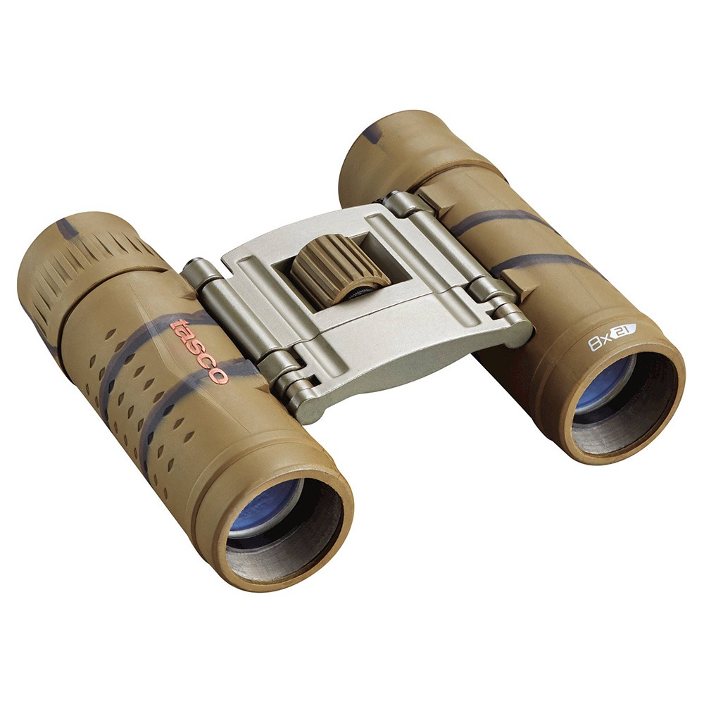 Binocular-T74.jpg Binocular Tasco 165821B 8x 21 Essentials Brown Camo - Image 1