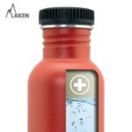 Botella Laken Basic Steel 500ML Tapón Negro - Image 7