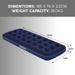 Colchoneta 5JICI9F Bestway 67000 185X76X22 Azul E-M LM23-3794 - Image 3