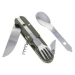 Cubierto 607 Verde Militar C/Estuche