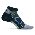 Medias Feetures E300491 Elite Light Cushion Low Cut Black/Brilliant Blue
