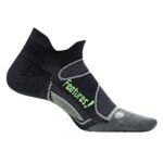 Medias Feetures EM550563 Elite Merino+ Ultra Light No Show Tab CHAR/R