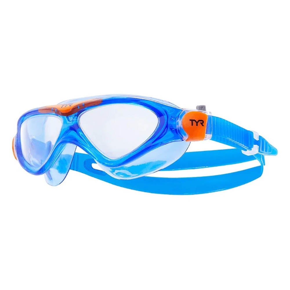 Gafas-R32.jpg Gafas TYR LGRSMKD 709 Youth Rogue Swin Mask Blue/Org - Image 1
