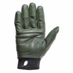 Guantes Escalada Cuero Verde