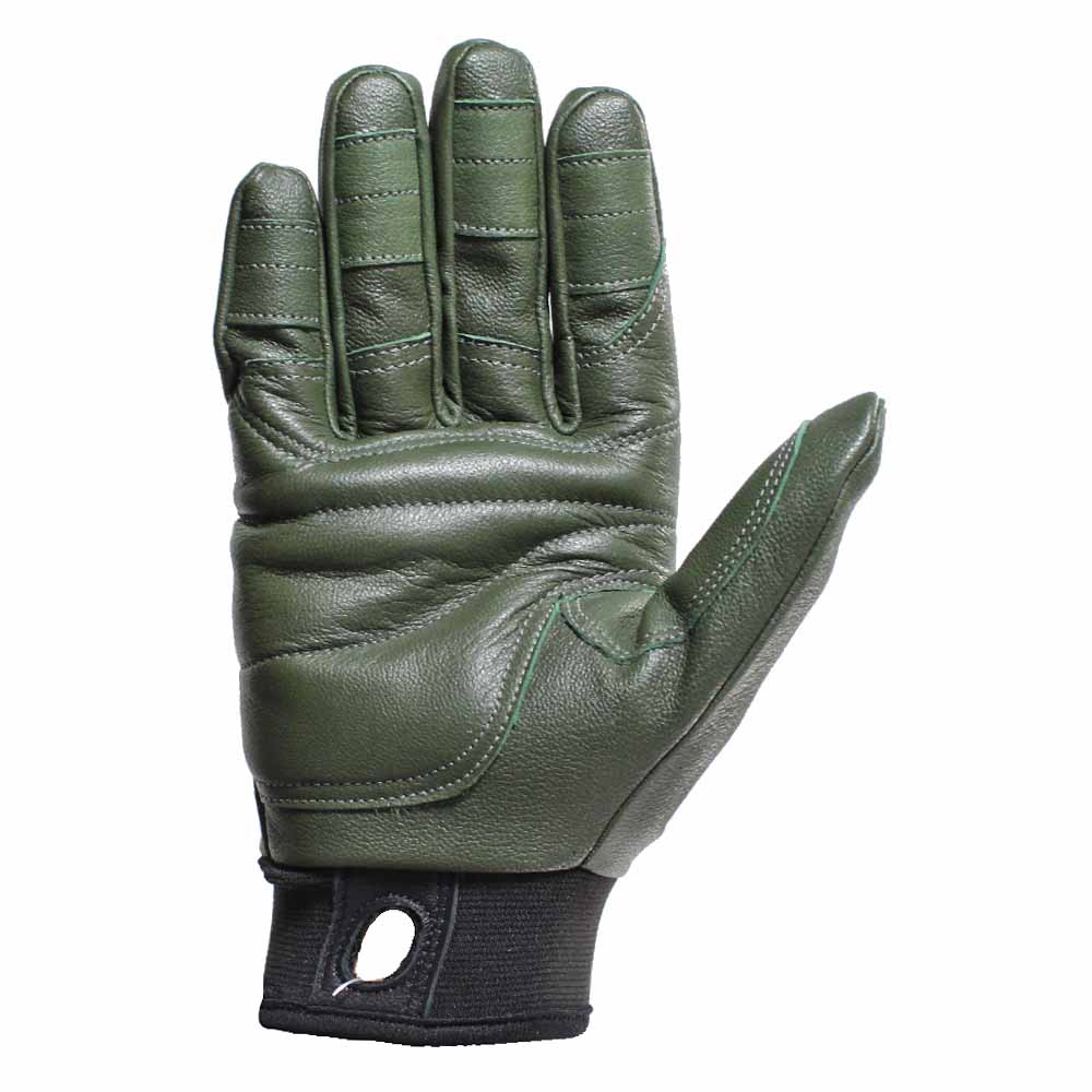 Guantes-G1b.jpg Guantes Escalada Cuero Verde - Image 1