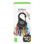 Llavero Nite-Ize KRK2-01-R6 Keyrack S-Biner Plas