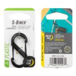 Mosquetón Nite-Ize SBP2-03-01BG Pla 2 Biner BLK/BLK