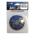 Mosca Eagle Claw LUFLYASST Lake Stream Trout 10QT