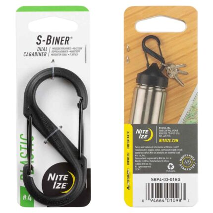 Mosquetón Nite-Ize SBP4-03-01/SBP4-03-28 BG Pla 4 Biner