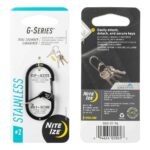 Mosqueton Nite-Ize GS2-01-R6 G-Series Dual Cham #2 BLK - Image 2