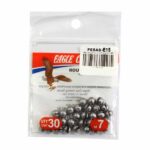 Pesas Eagle Claw 02030-004 #7 Removable Slit Shot 30PCS