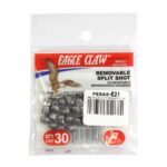 Pesas Eagle Claw 02010-003 #7  Removable Slit Shot 30 PCS