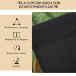Silla Outdoor Plegable Con Madera - Image 6