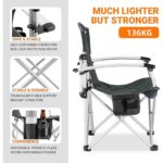Silla KingCamp KC2138 Conifer P10 Blackstrips - Image 6
