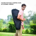 Silla KingCamp KC3816 Confort Moon BLK/ROY Blue - Image 3