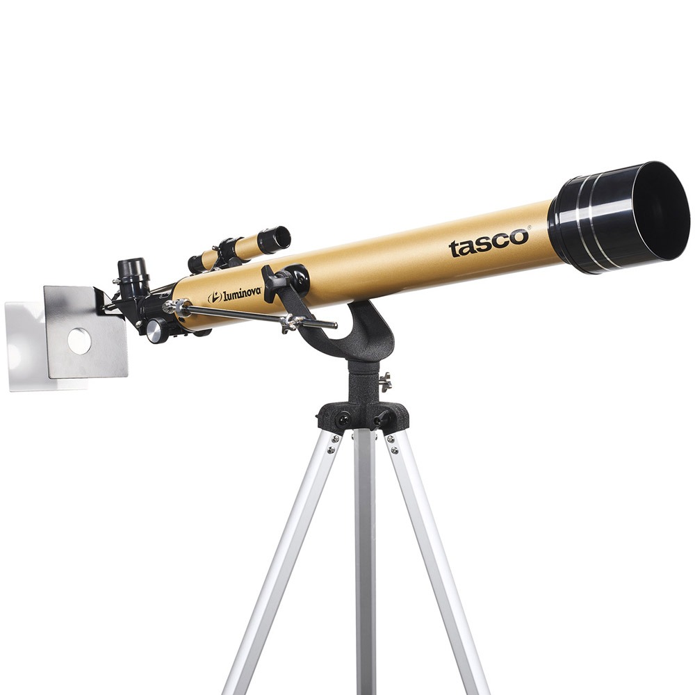 Telescopio-T3g.jpg Telescopio Tasco 40060660 Luminova 660x 60MM Gold - Image 1