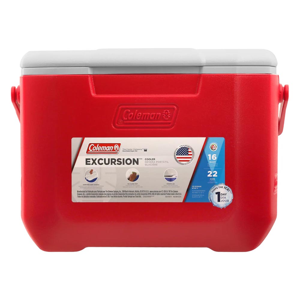 Termo-C76.jpg Hielera Coleman 16QT Chiller Rojo 2209885 - Image 1