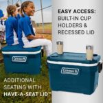 Hielera Coleman 52 QT 2187696 316 Series LT Blue L/W/R - Image 3