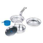 Vajilla Texsport 13150 1P aluminio 5 PZS